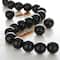 Black Jasper Round Beads, 12mm by Bead Landing™